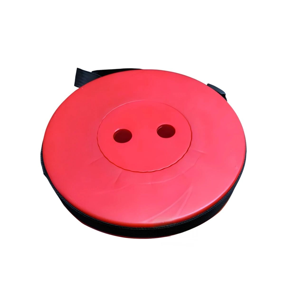 GENERICO - Silla Plegable de 3 Seguros Portatiles Tapa en Rojo