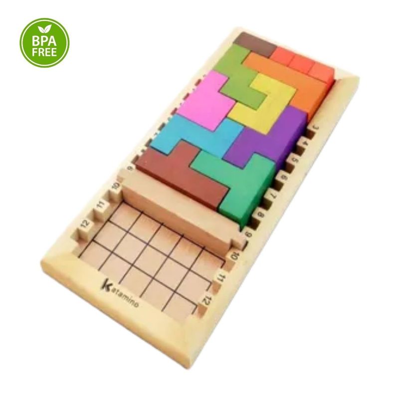 GENERICO - Tetris Rompecabeza Colorido