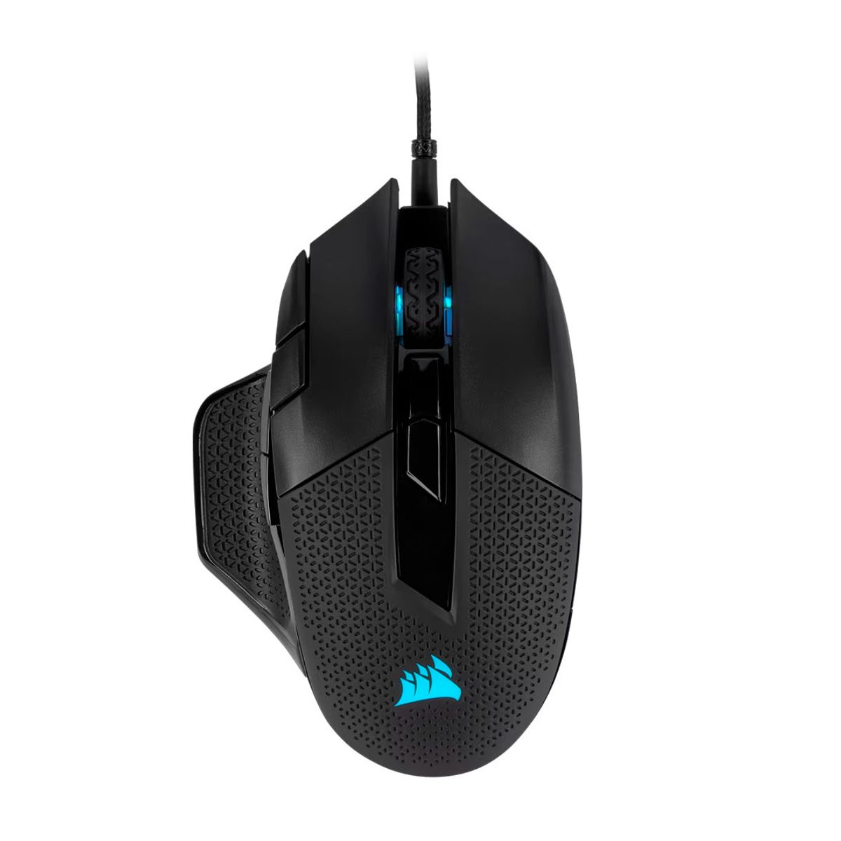 CORSAIR - CORSAIR NIGHTSWORD RGB Mouse Gamer 18000DPI 8 Botones Negro