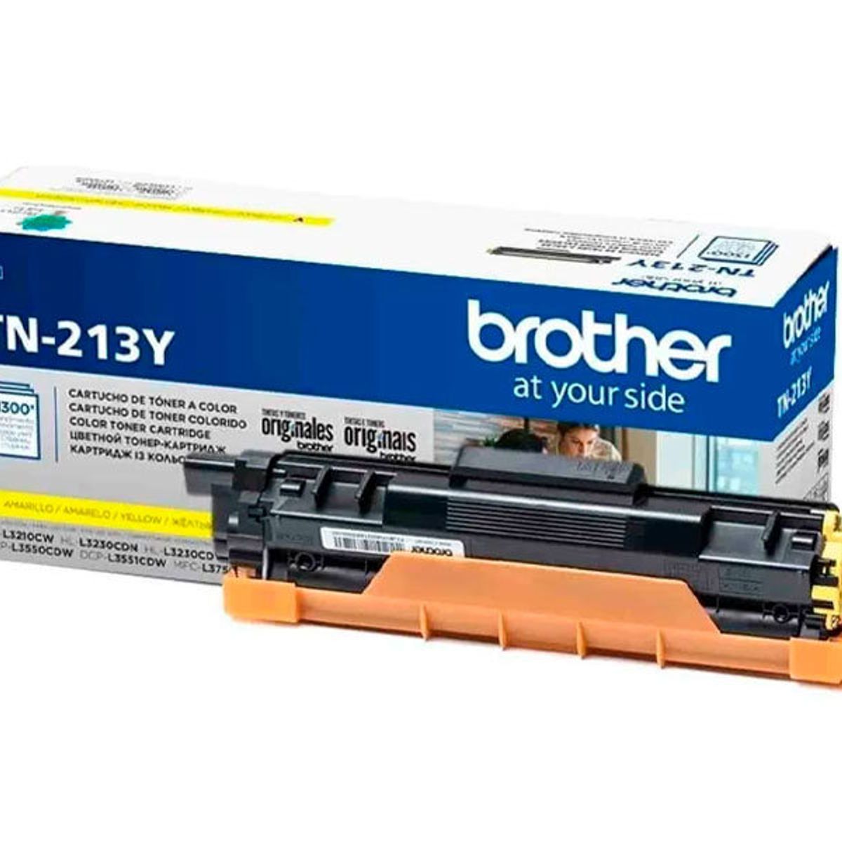 BROTHER - TÓNER BROTHER TN-213Y AMARILLO 1300 PÁGINAS. P/ HL3270 /L3551 / L3750