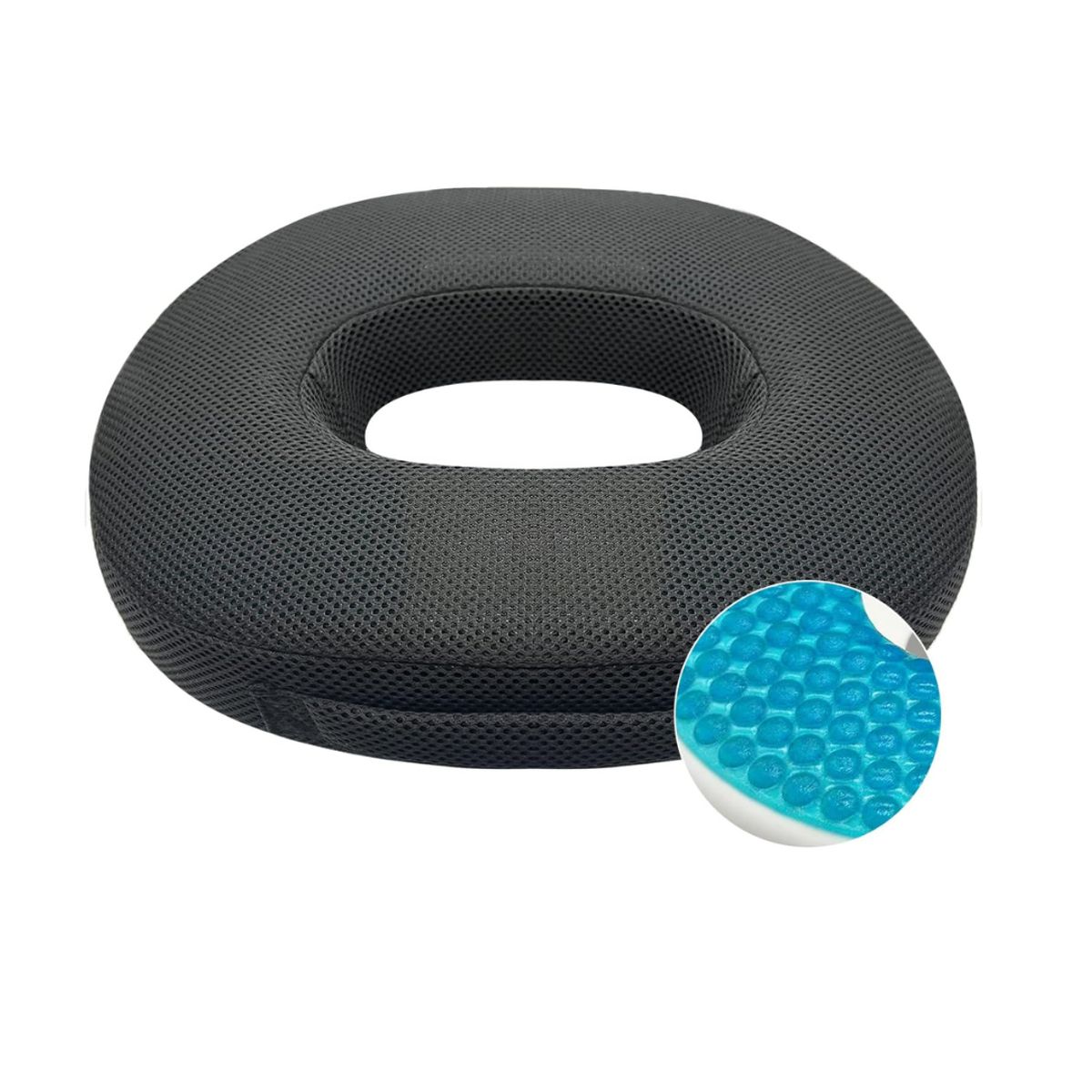 CARJOLLITY - Cojín Asiento Ergonómico Dona Embarazo Posparto y Hemorroide