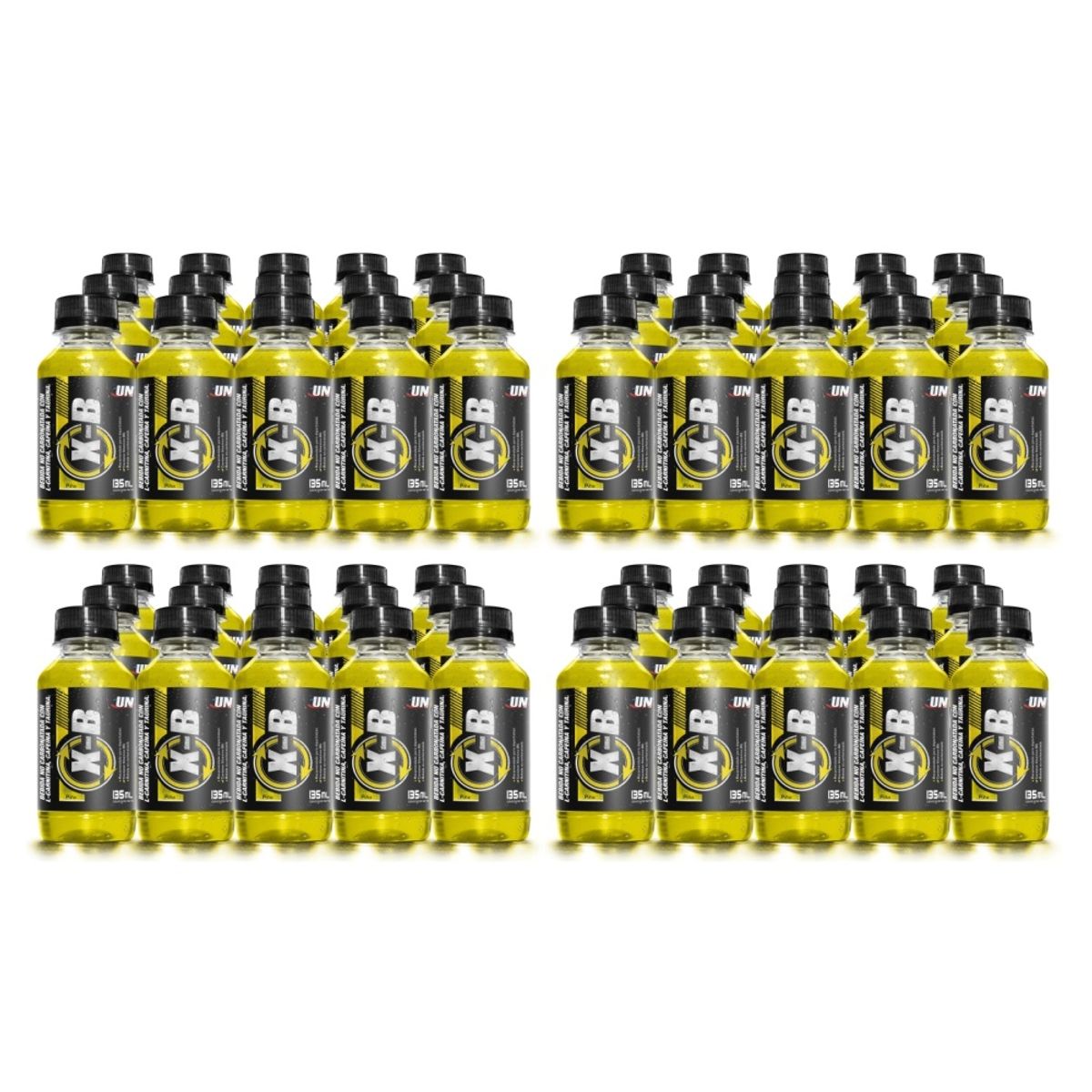 UNIVERSE NUTRITION - Quemador X-B Paquete 60 Botellas de 135ml L-Carnitina Piña