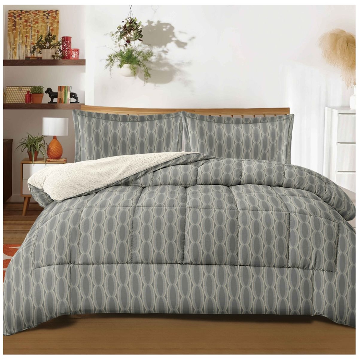 GOLDSUN - EDREDON GOLDSUN CON SHERPA  2 PLAZAS