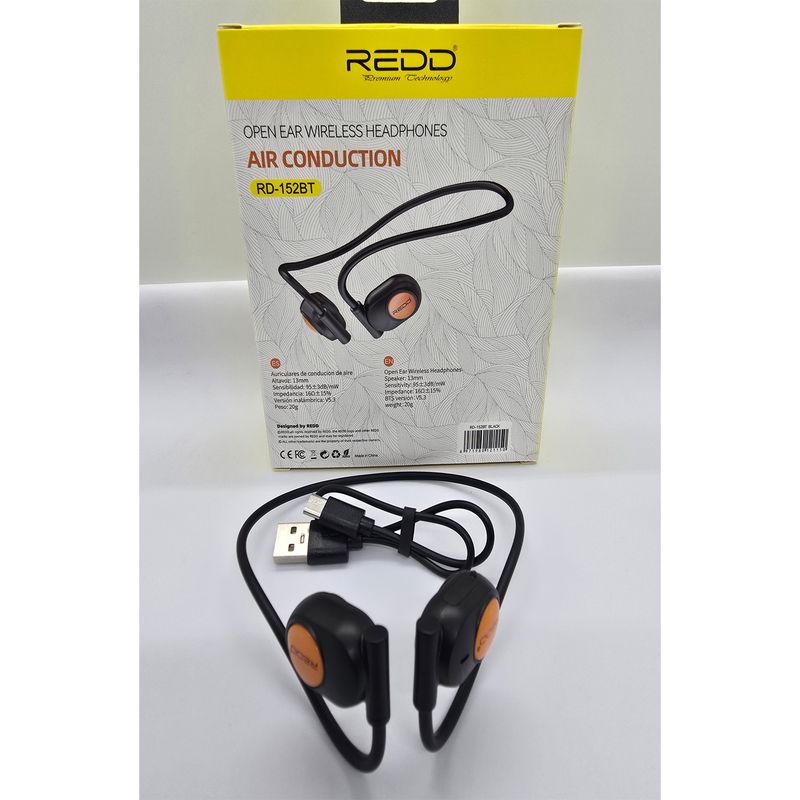 GENERICO - AUDIFONO BT REDD DEPORTIVO CON CANCELACION DE RUIDO