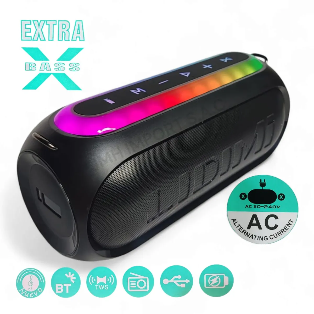 LIDIMI - Parlante Portatil Bluetooth LIDIMI LD-S032AC