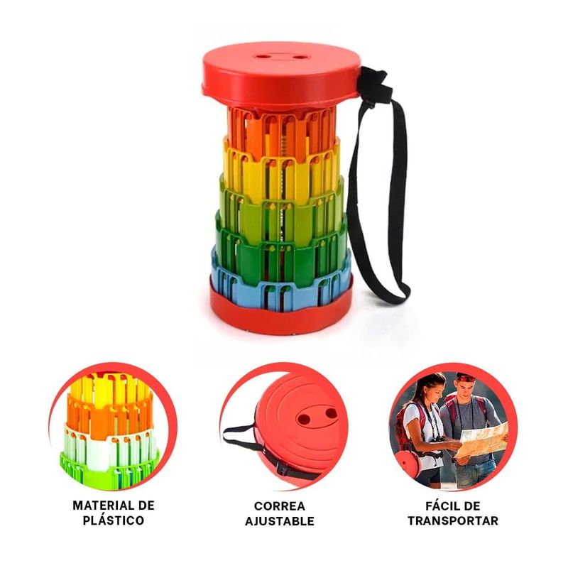 GENERICO - Pack9 Silla Funcional y Comoda para Hogar de Tapa Tono Rojo