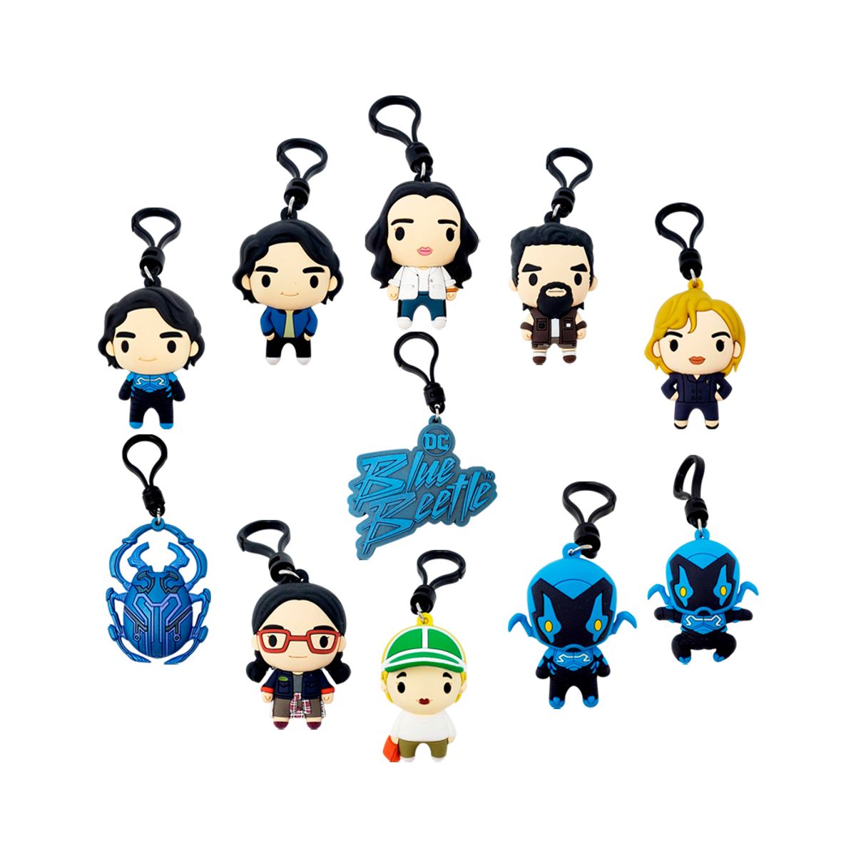 GENERICO - Figura DC Blue Beetle Figura 3D Bag Clip