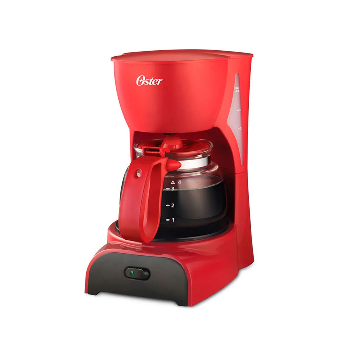 OSTER - Cafetera Oster 4 Tazas Roja BVSTDCD5R