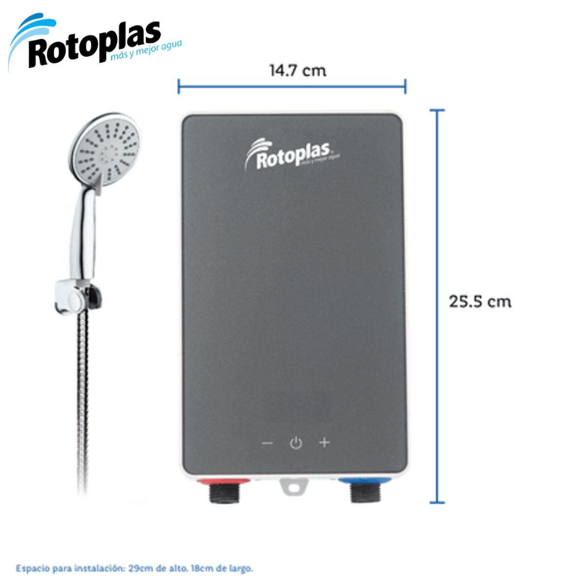 ROTOPLAS - Rapiducha New Compact Plus Silver Rotoplas
