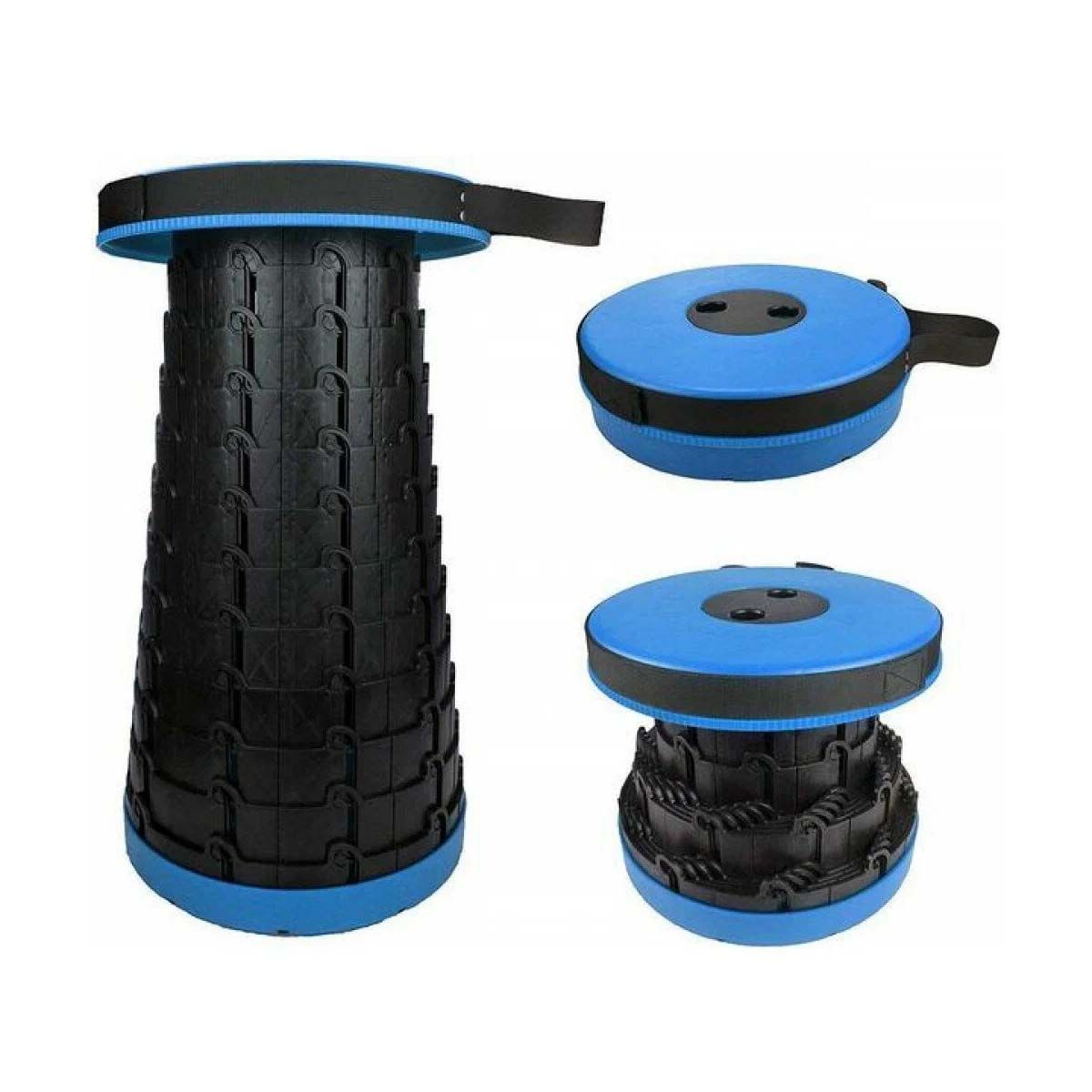 GENERICO - Silla Funcional Compacta y Facil de Guardar en Azul