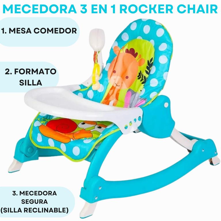 MECEDORA 3 EN 1 ROCKER CHAIR | Sodimac Perú