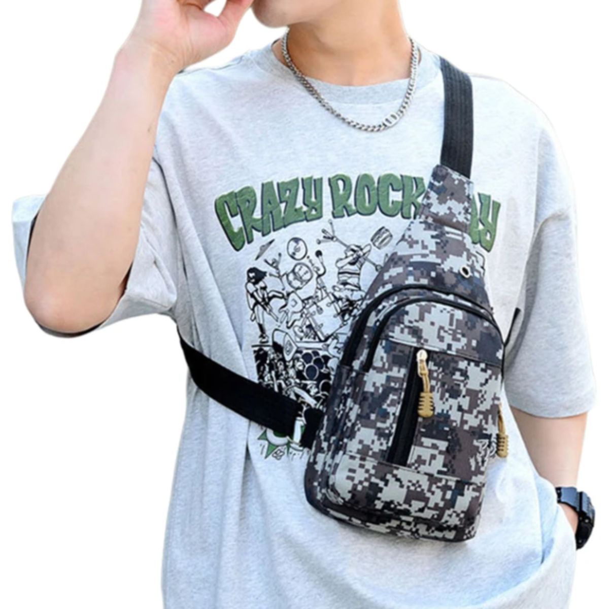 GENERICO - Makeway - Morral Pechera Camuflada