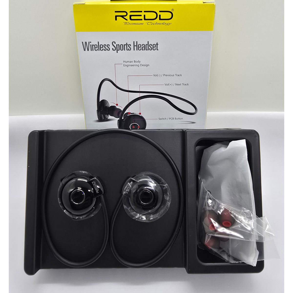 GENERICO - AUDIFONO BT REDD SPORT SUPER BASS