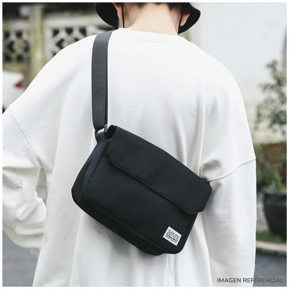 INSPIRA MARKET - Bolso morral bandolera de hombro