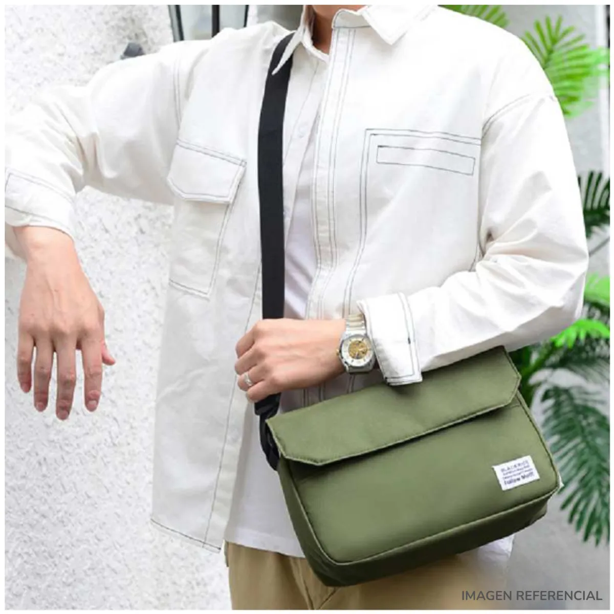 INSPIRA MARKET - Bolso morral bandolera de hombro