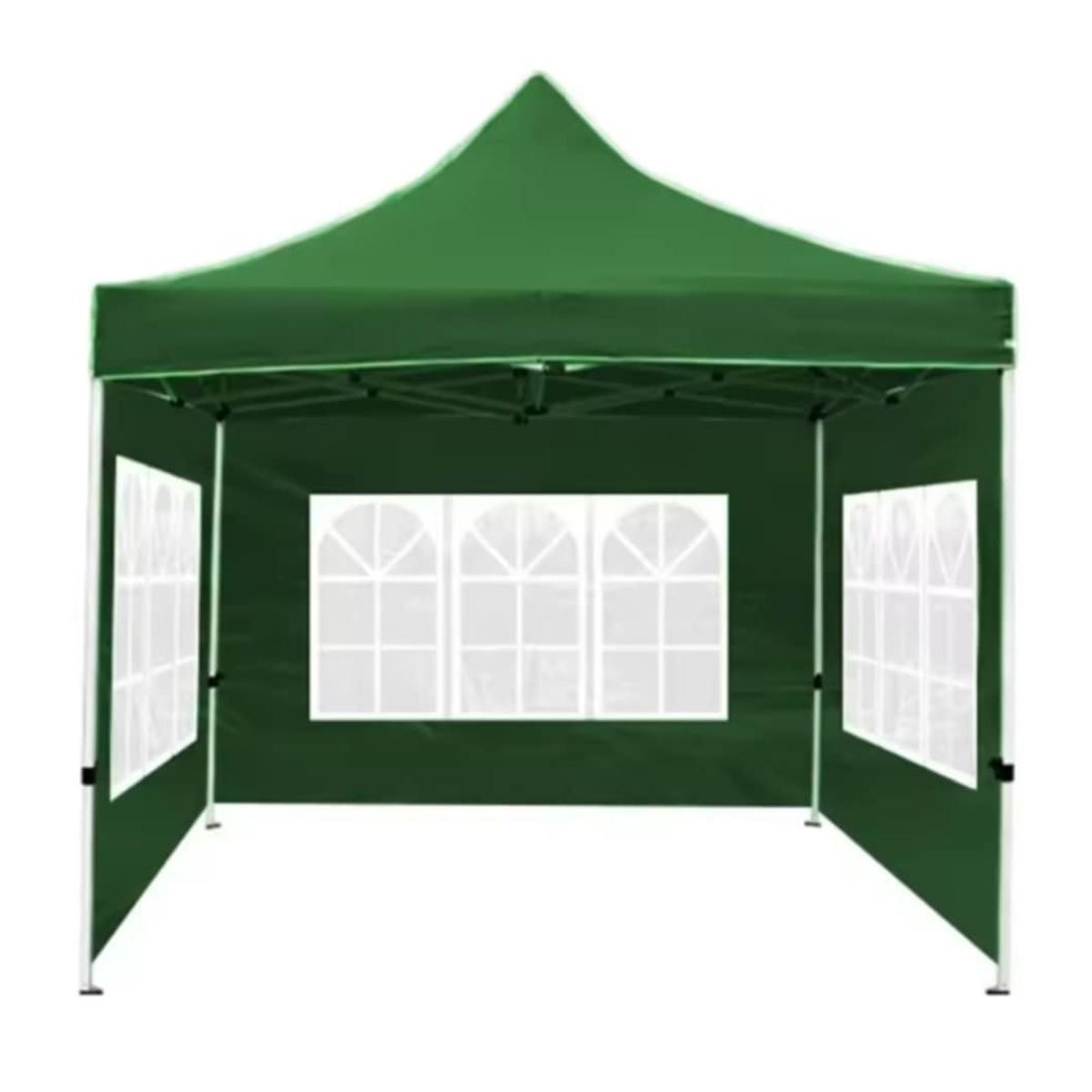 GENERICO - Carpa Toldo Plegable Resistente con Paredes y Ventanas 3x3m Solar UV