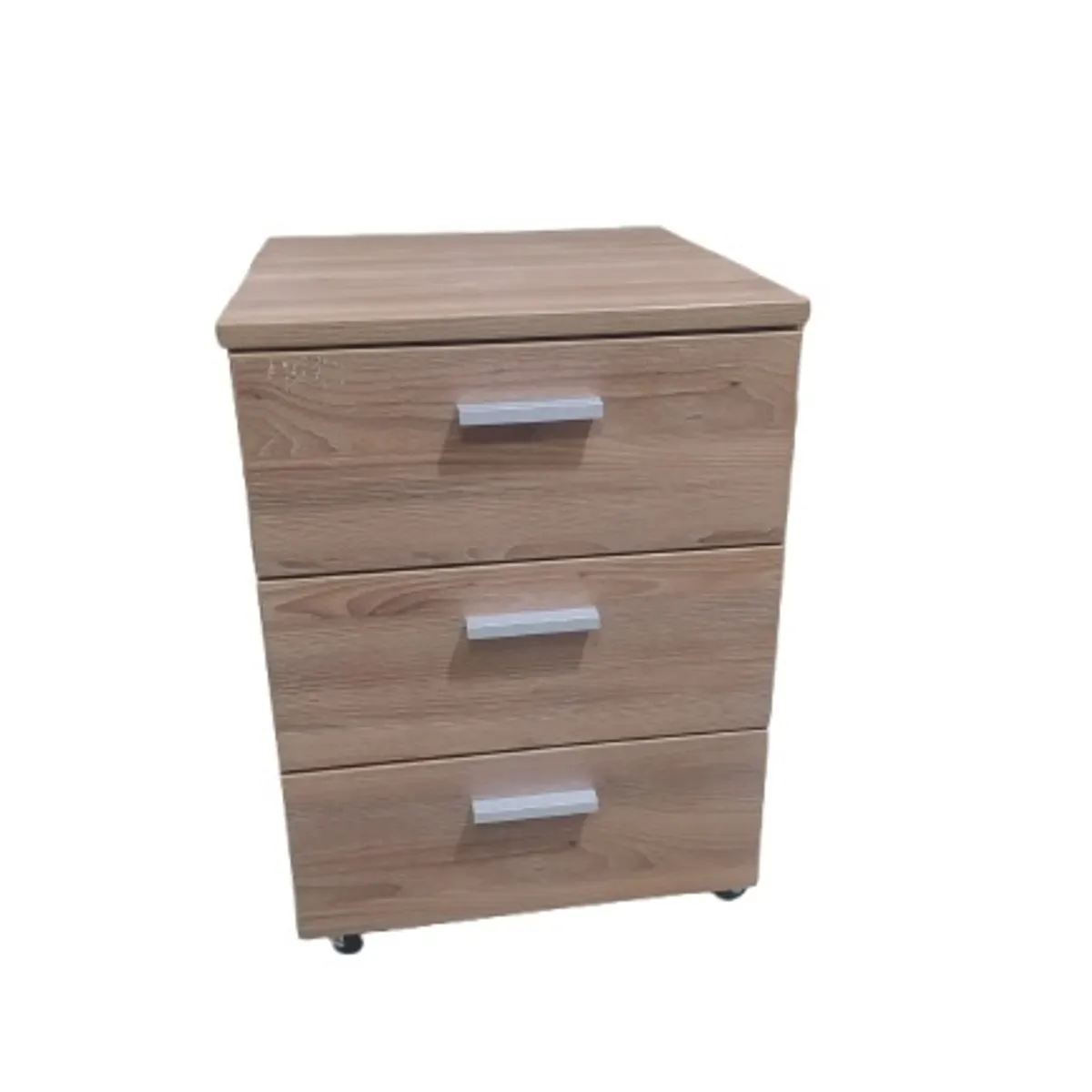 GENERICO - Cajonera De 3 Cajones Con Ruedas miel