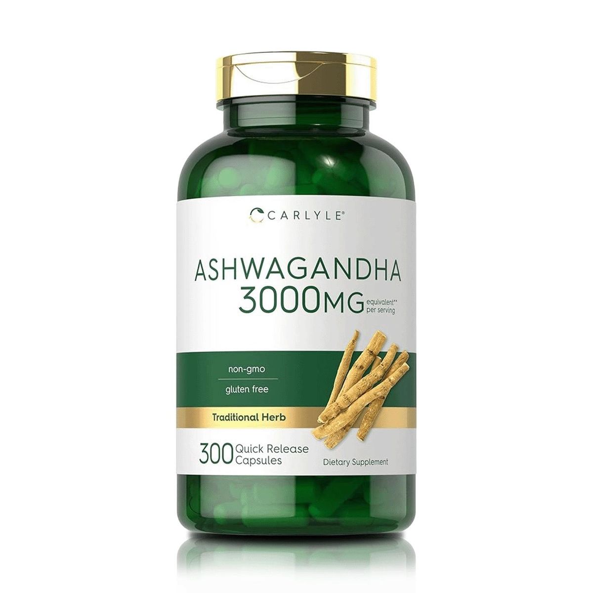 VITAMINA - Ashwagandha 3000mg (300 Cápsulas) – Carlyle