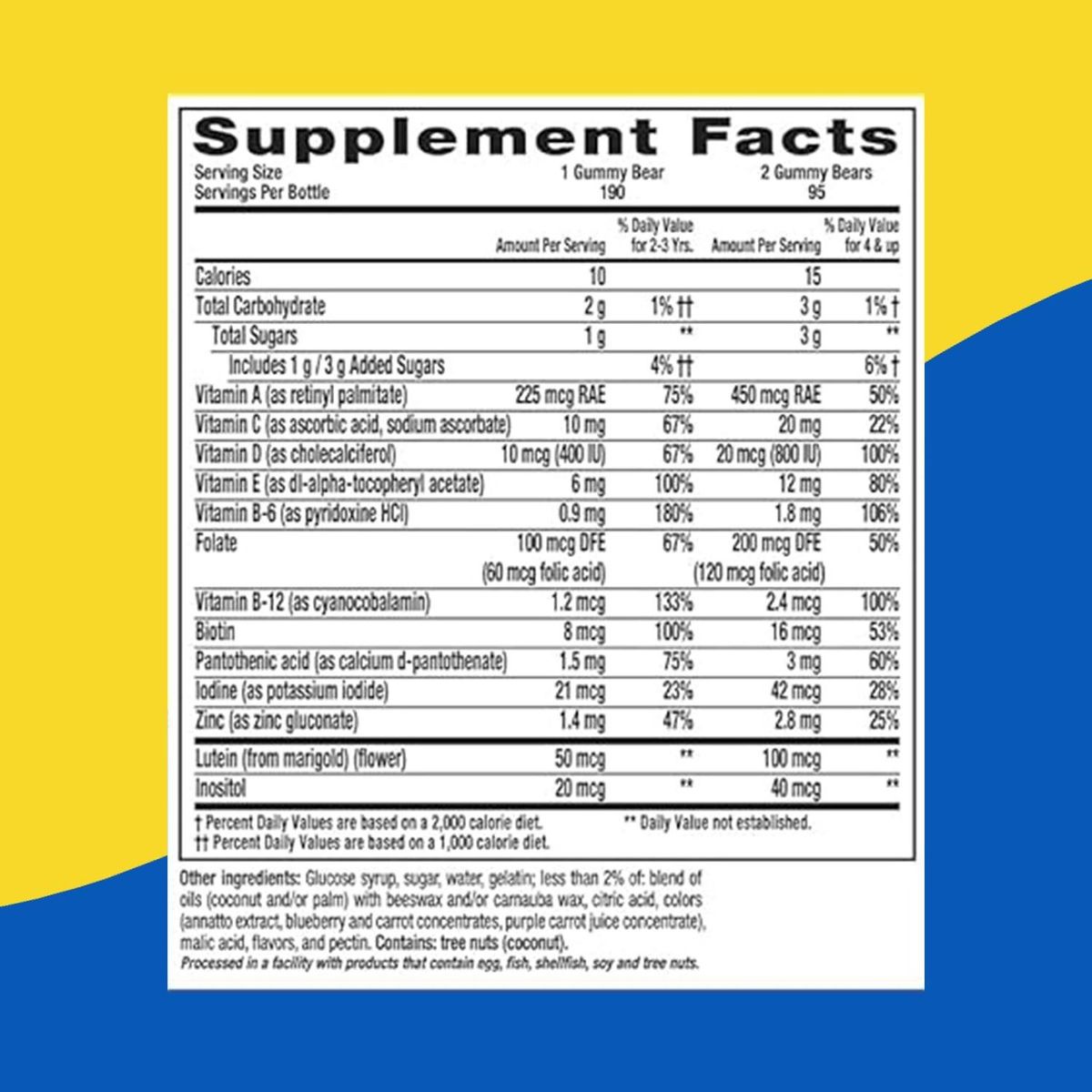 GENERICO - Multivitamínicos para Niños (190 Gomitas) – L’il Critters