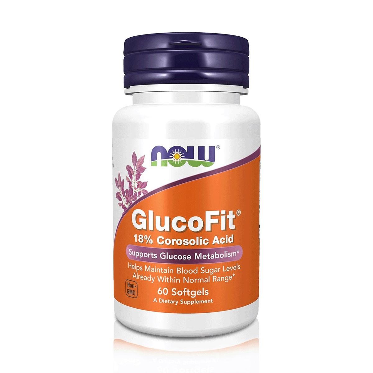 NOW - GlucoFit – Banaba Leaf 1,334 mg (60 Softgels) – NOW Foods