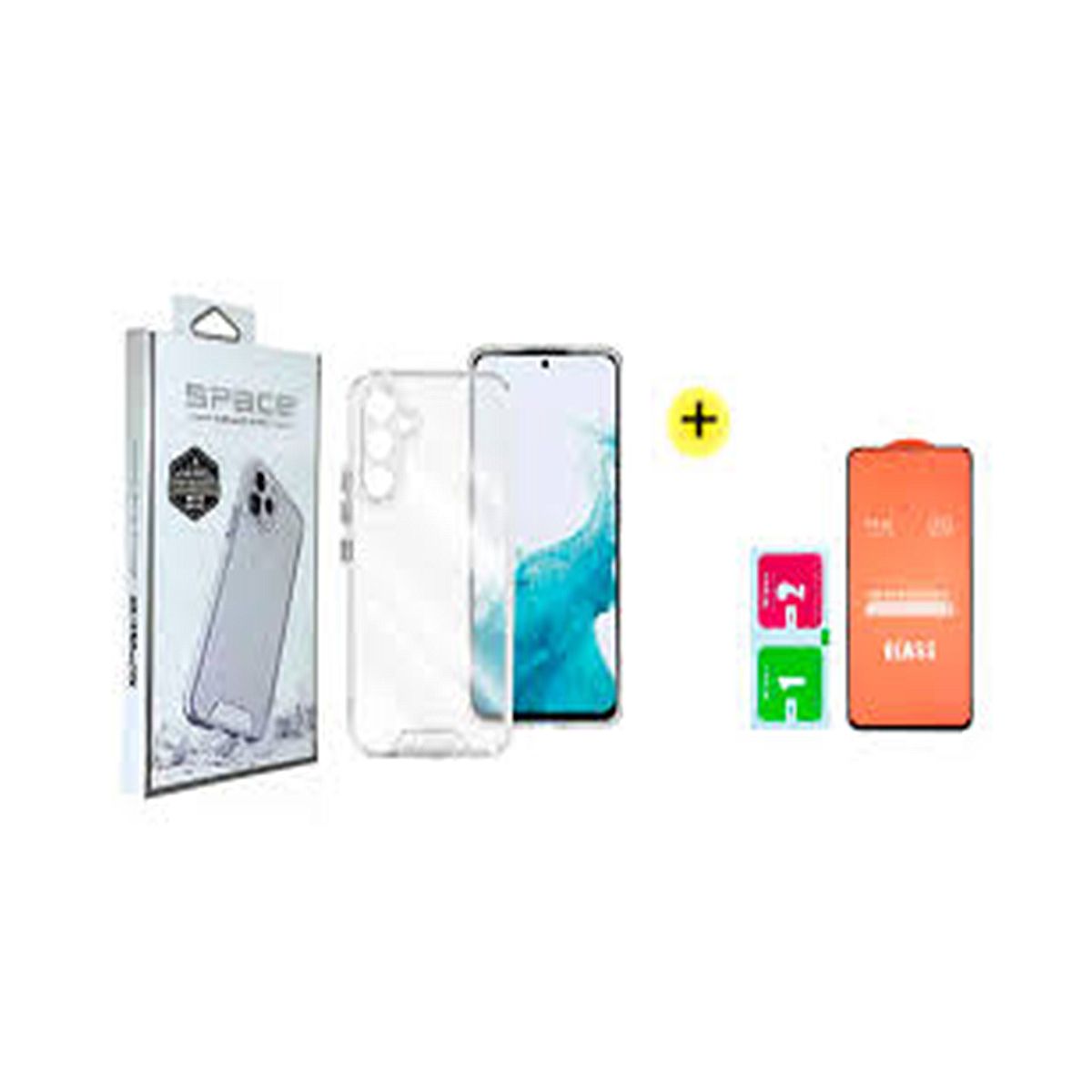 GENERICO - FUNDA CASE PARA SAMSUNG S25 ULTRA CON PROTECTOR CÁMARA TRANSPARENTE