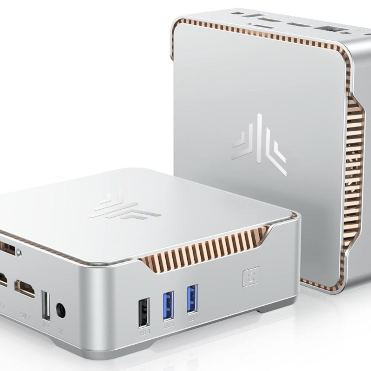 GENERICO - KAMRUI Mini PC GK3Plus,16GB ram 512 GB,12th Alder Lake N95, Micro PC,Silver