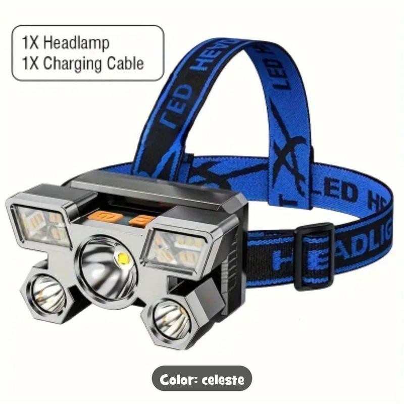 GENERICO - LINTERNA FRONTAL LED RECARGABLE