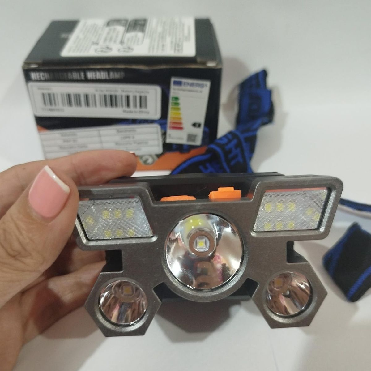 GENERICO - LINTERNA FRONTAL LED RECARGABLE