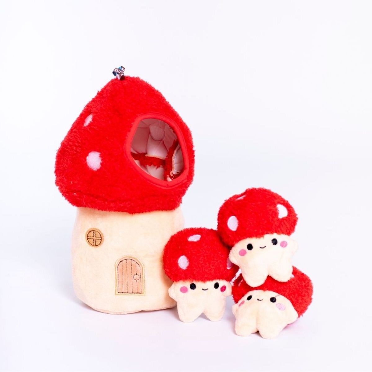 GENERICO - Peluche Casita De Hongo Interactivo