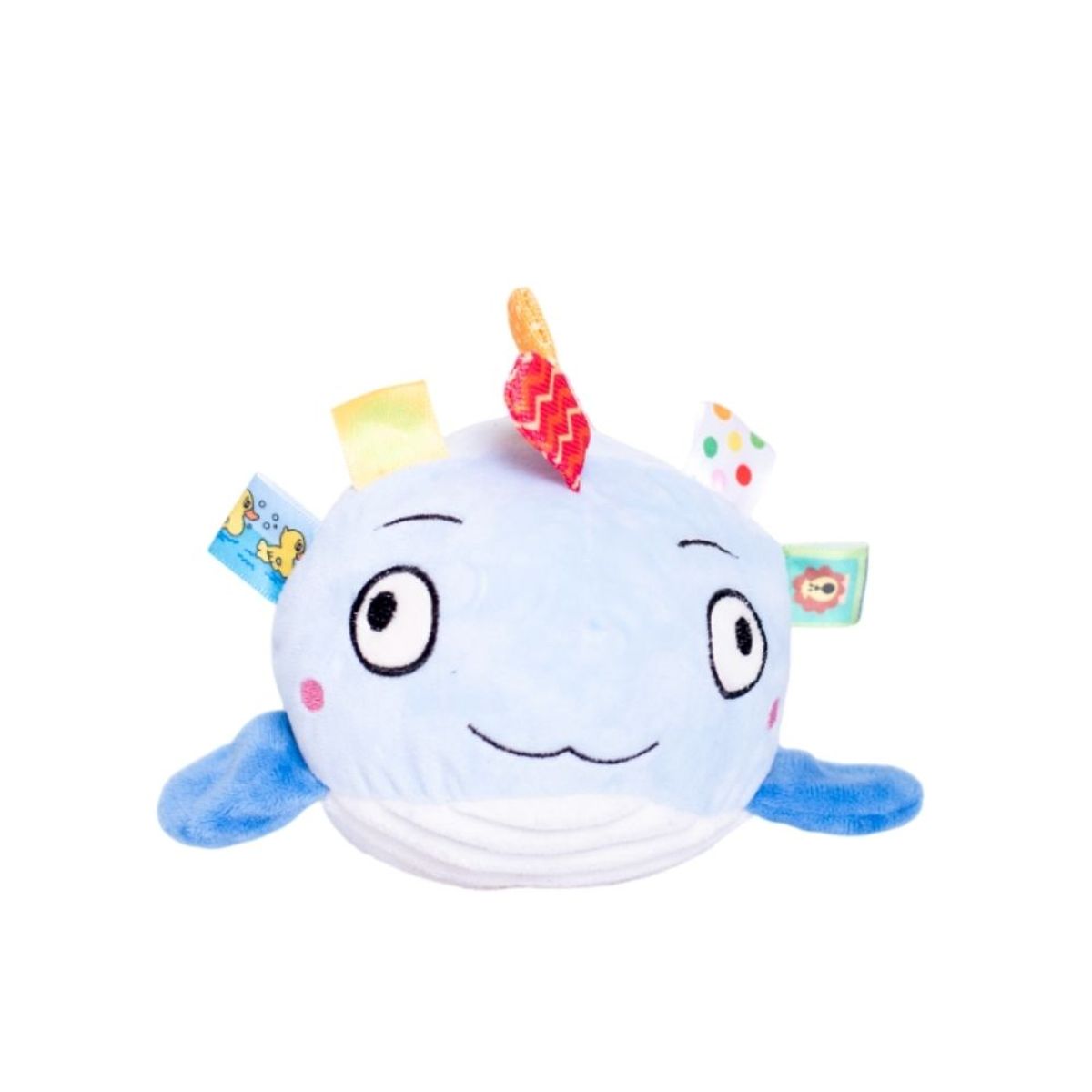 GENERICO - Peluches Bebe Bajo El Mar - Pez Celeste