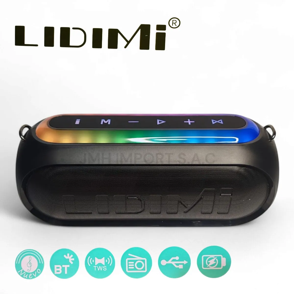 LIDIMI - Parlante Portatil Bluetooth LIDIMI LD-S032AC