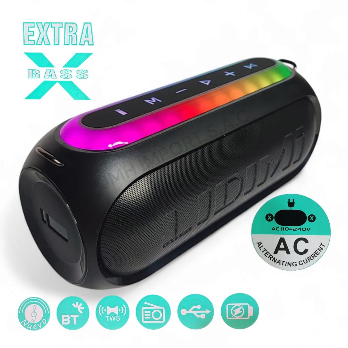 LIDIMI - Parlante Portatil Bluetooth LIDIMI LD-S032AC