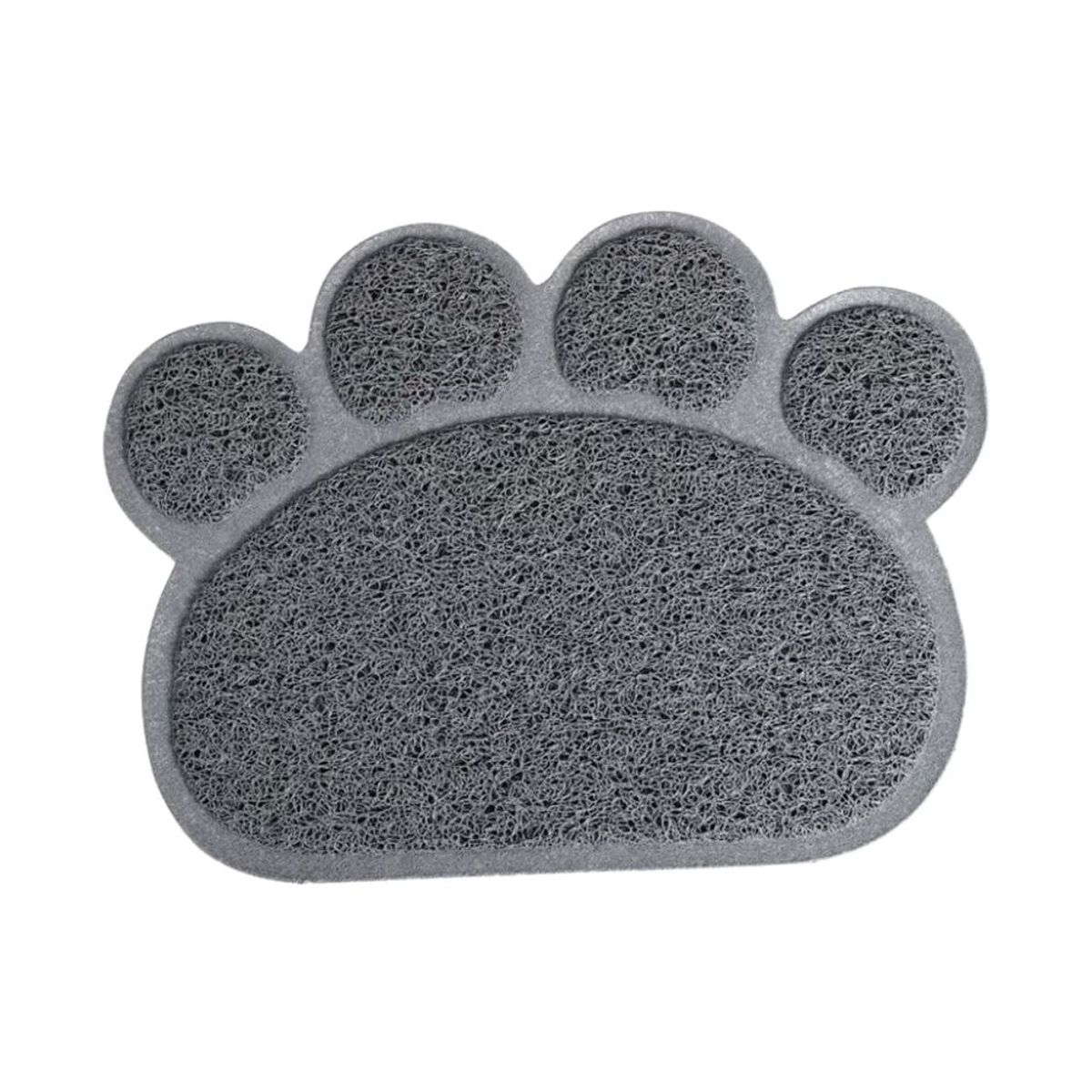 GENERICO - Tapete Grande Para Mascota Huella - Gris