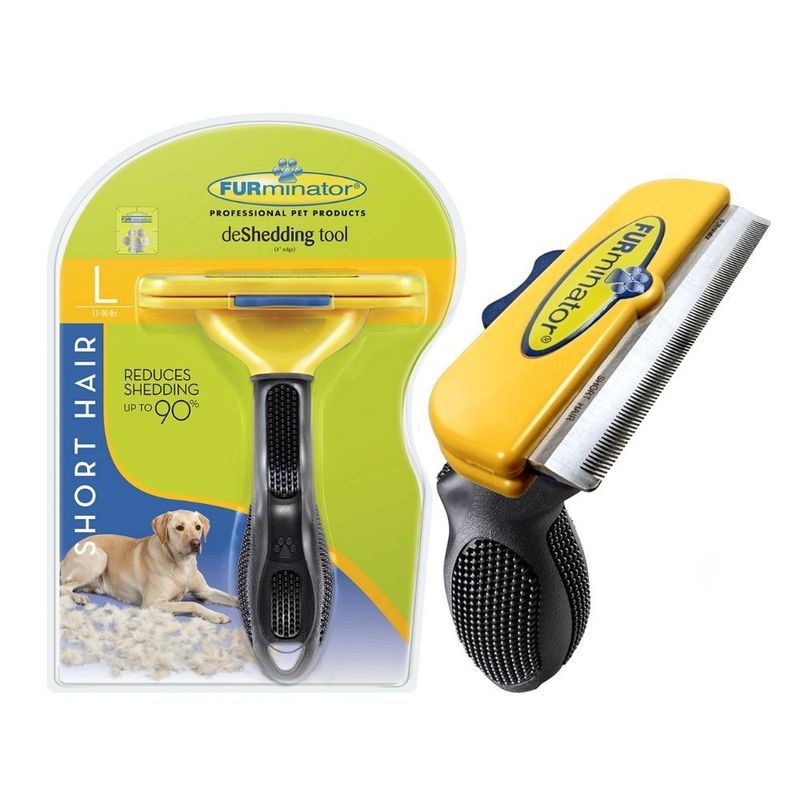 GENERICO - Quita Pelo Muerto Furminator - Talla L