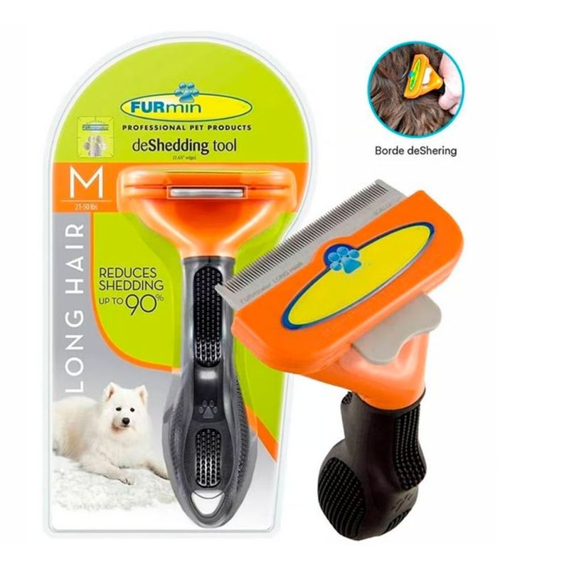 GENERICO - Quita Pelo Muerto Furminator - Talla M