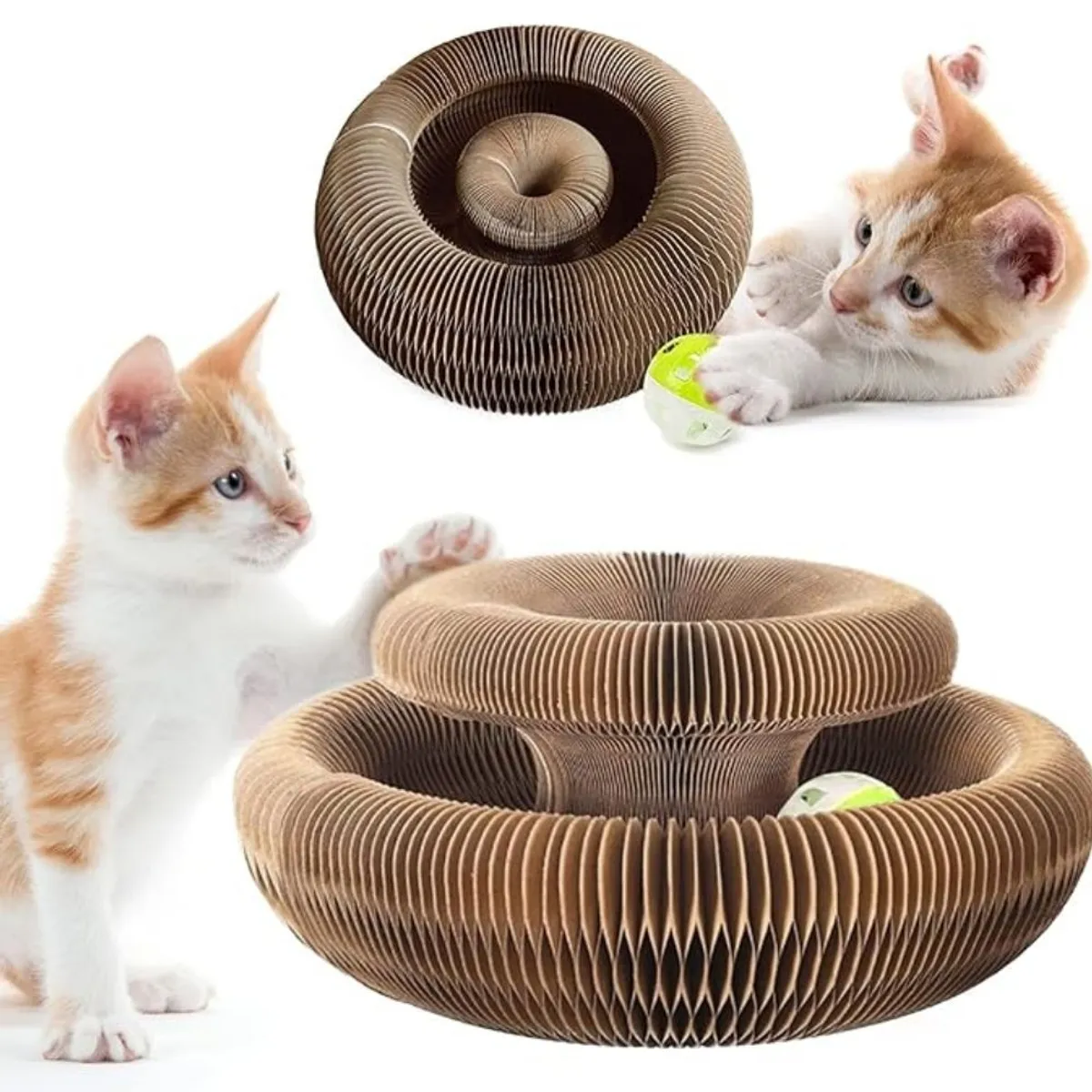 GENERICO - Rascador En Forma De Carro Para Gatito