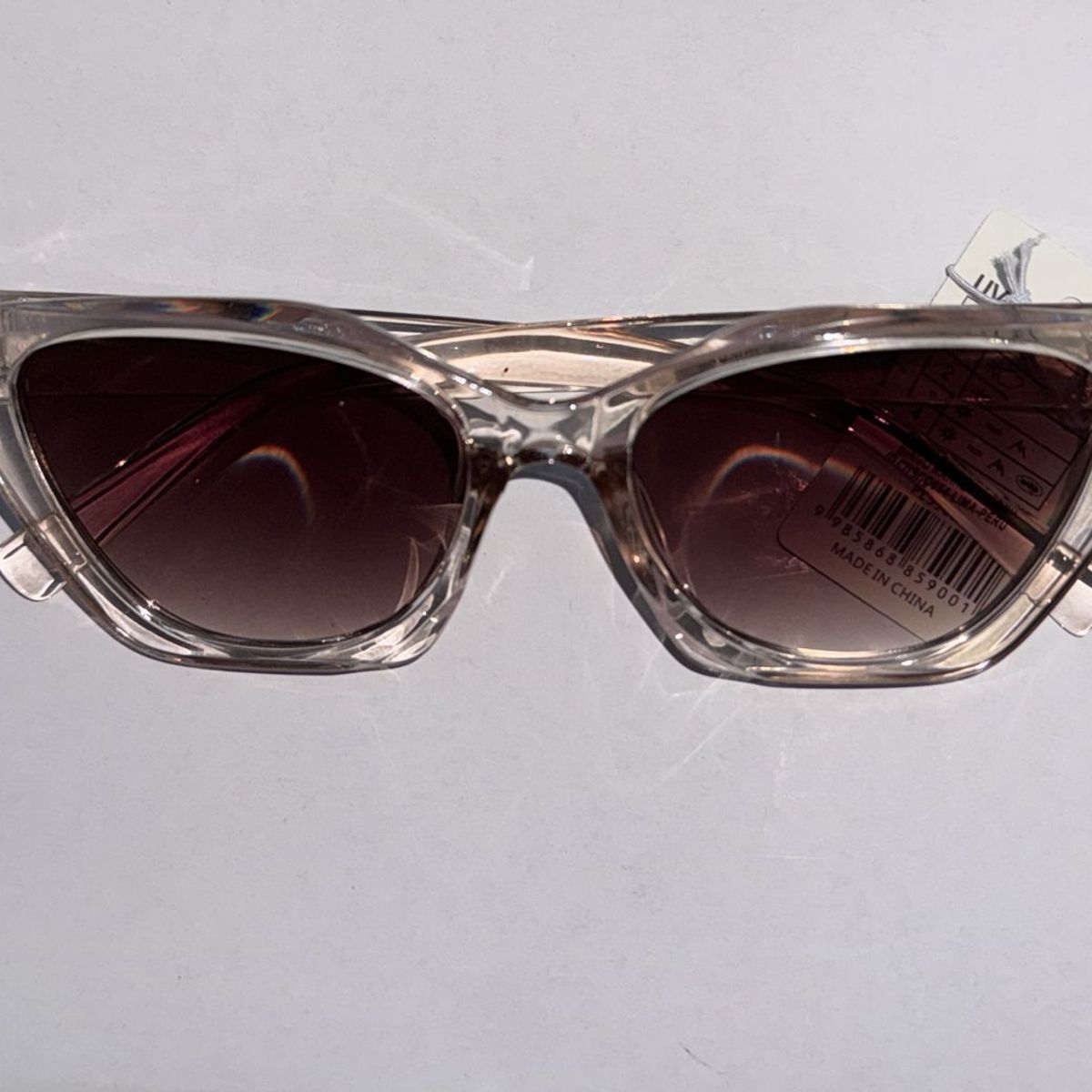 GENERICO - Gafas de sol de ojo de gato estilo vintage