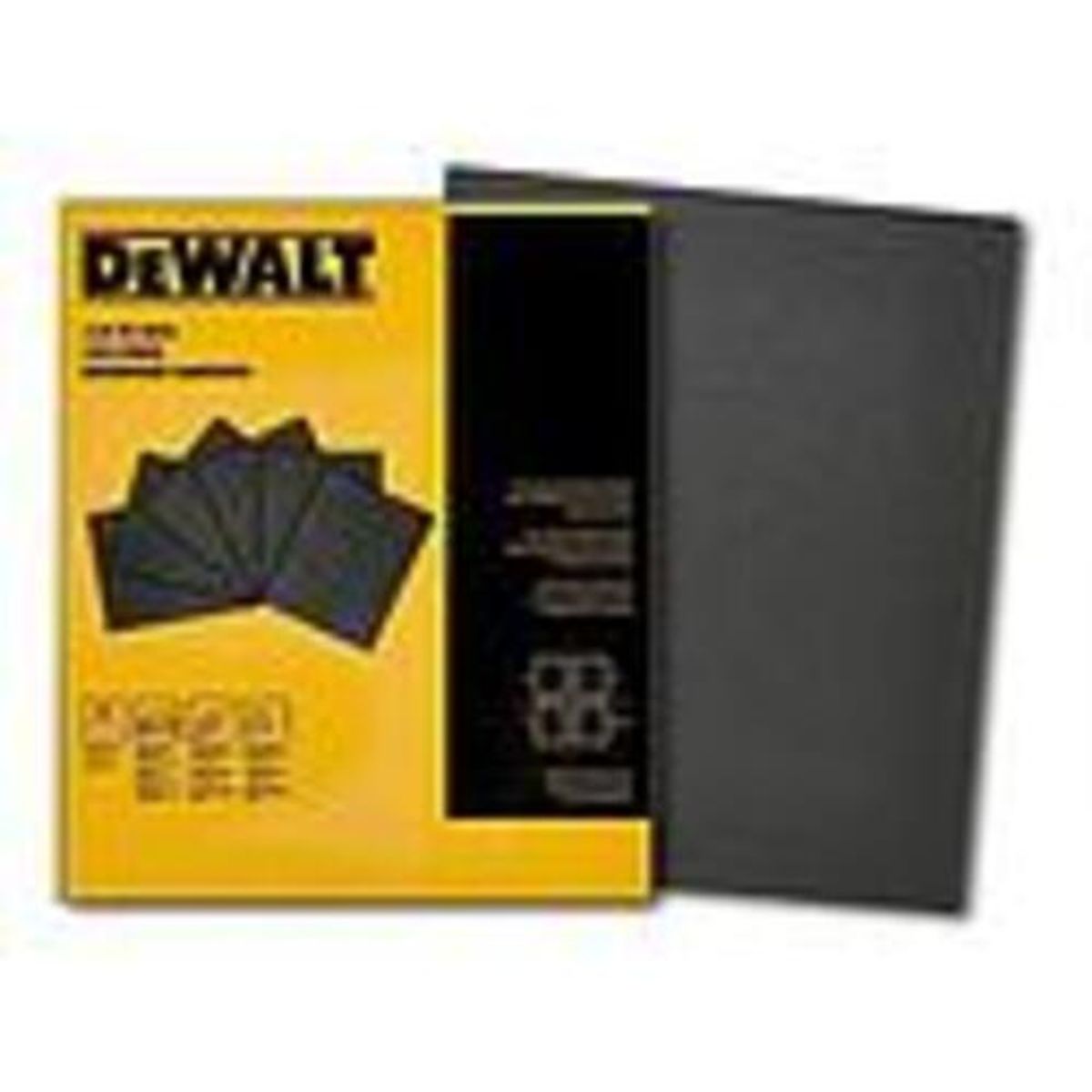 DEWALT - Lija en Pliego Metal Fierro Grano 120  - Pack x 50 und