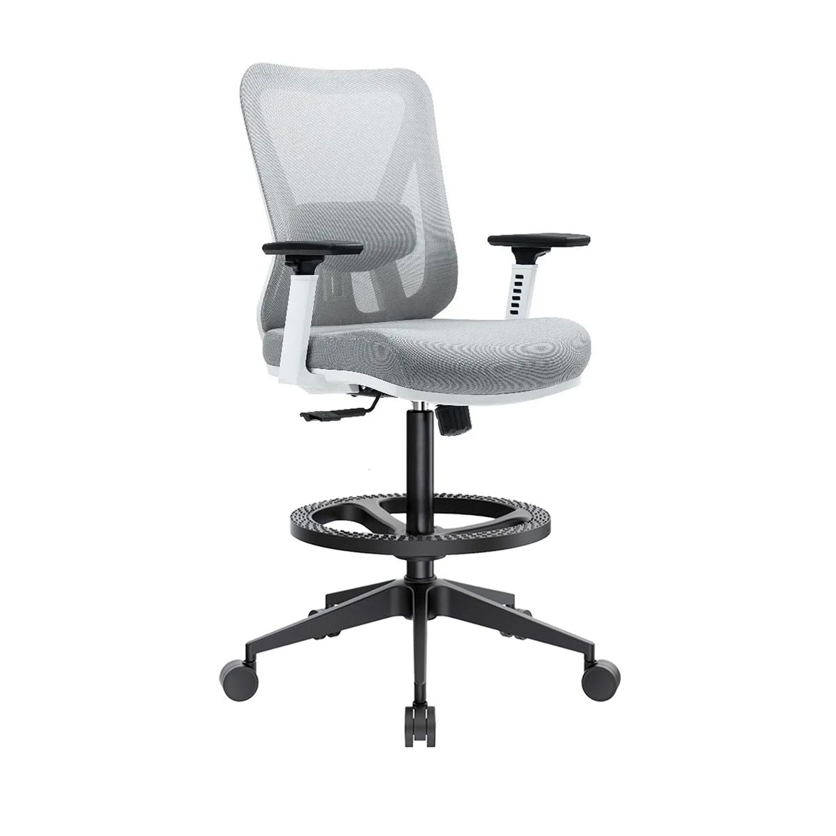 OFIDEAS - Silla Smart Premium Cajero Ergonómica Bn An Gris Ofideas