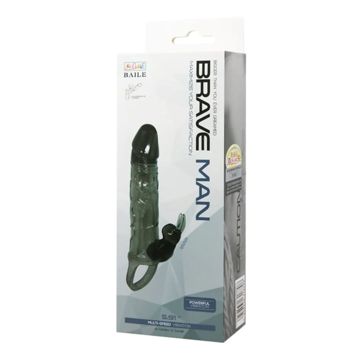 BAILE - FUNDA EXTENSORA TEXTURIZADA ESTIMULACIÓN Y VIBRACIÓN MÚLTIPLE BAILE