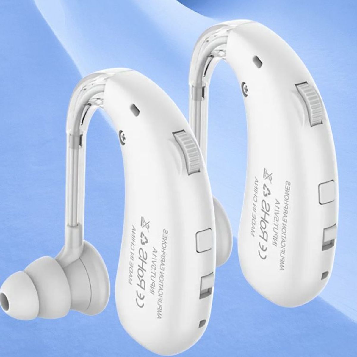 GENERICO - AURICULAR AUDIFONO AMPLIFICADOR SORDERA SORDO X 2