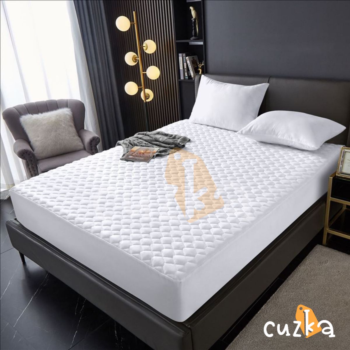 CASATEX - PROTECTOR DE COLCHON IMPERMEABLE ACOLCHADO QUEEN