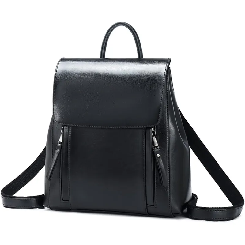 PUREPOWER - Mochilas De Piel Para Mujer Mochila Vintage