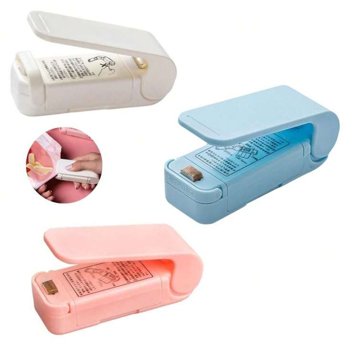 OEM - x4Mini Selladora Pilas Termica Plastico Bolsas Polietileno