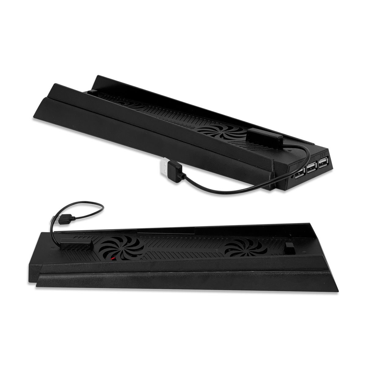 OEM - Base Vertical 2Cooler y Base para Carga de Mandos y 3USB para PS4