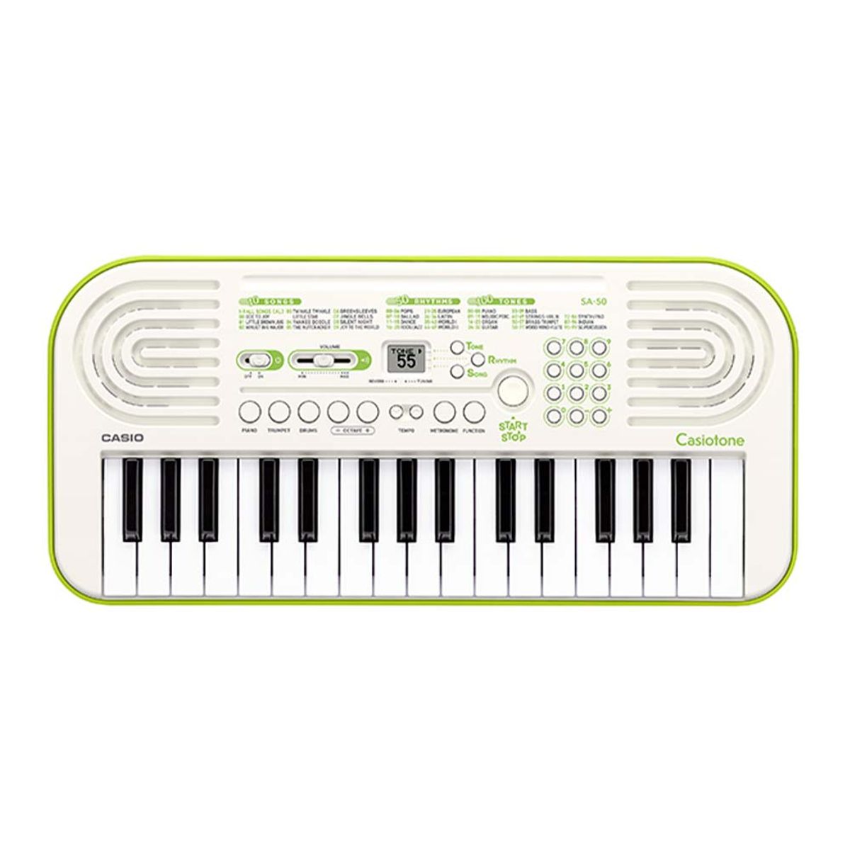 CASIO - Órgano Electrónico  CASIO  SA-50H2-ADAP - Blanco