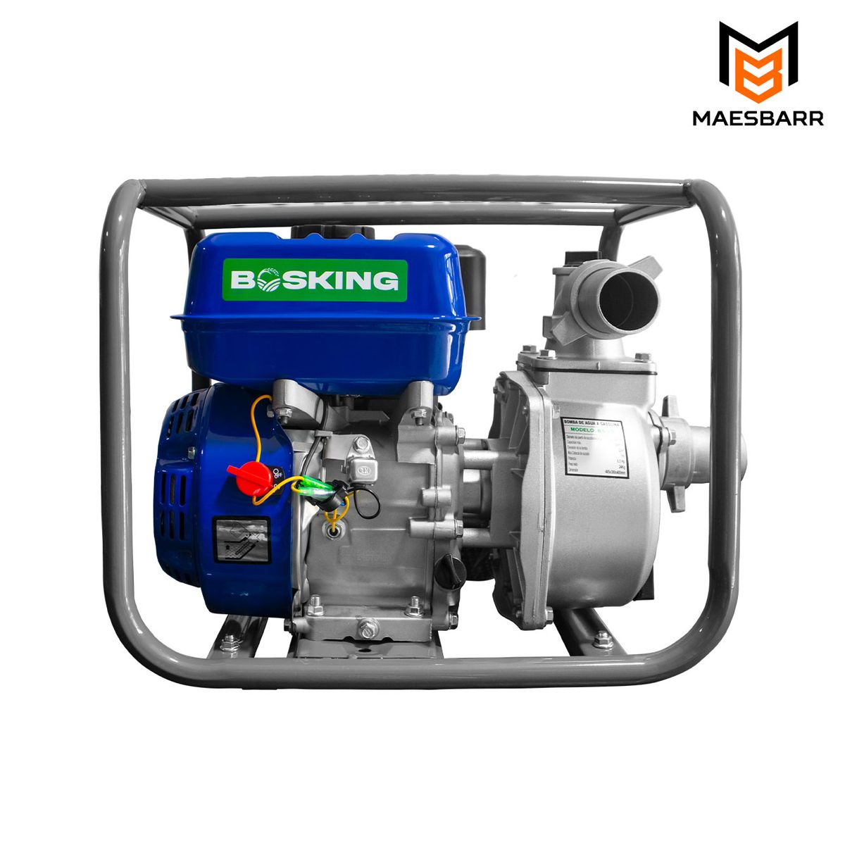MAESBARR - MOTOBOMBA GASOLINERO DE 2 PULGADAS