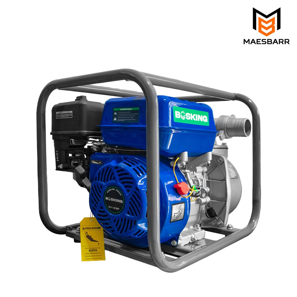 MAESBARR - MOTOBOMBA GASOLINERO DE 2 PULGADAS