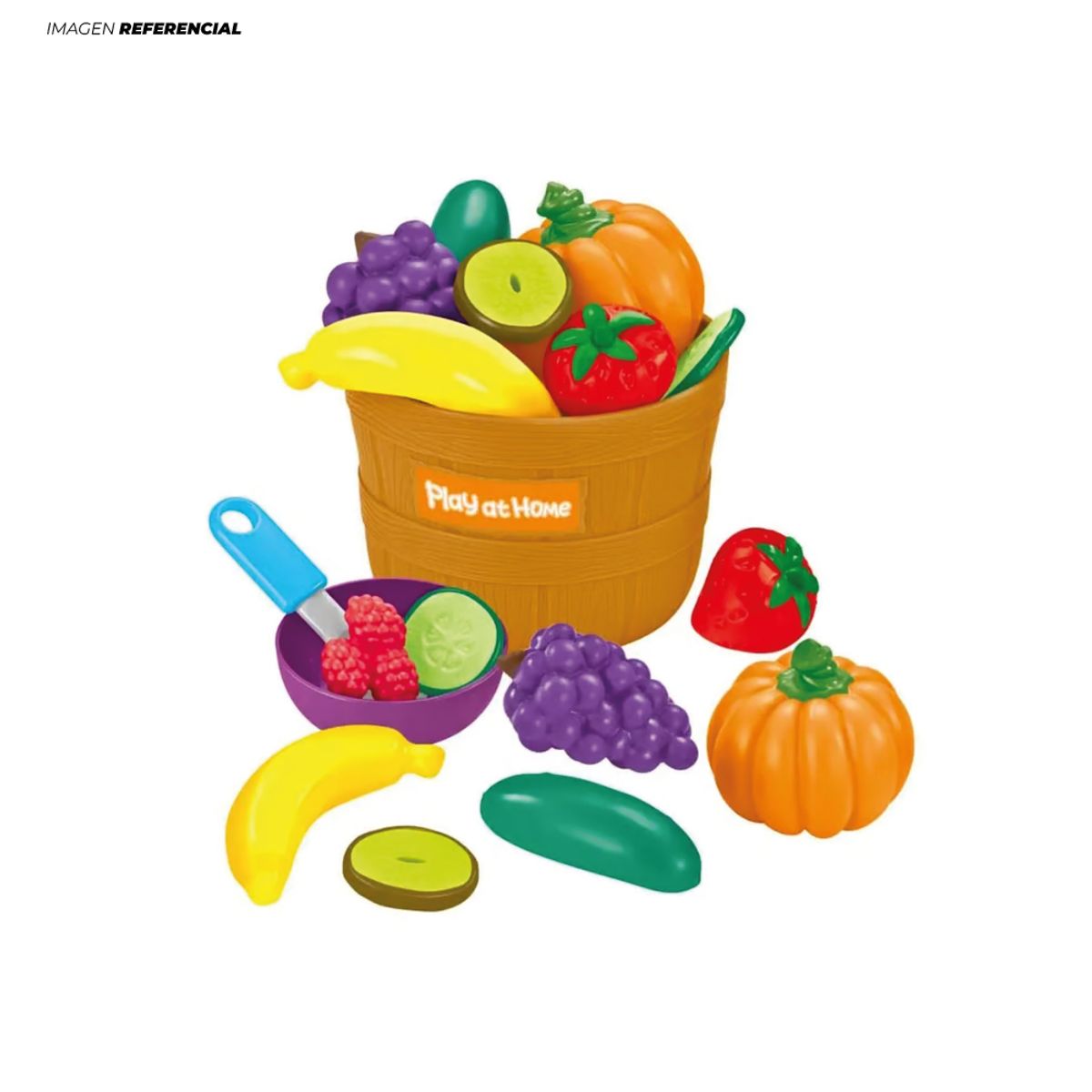 GENERICO - Canasta de Frutas y Verduras Didacticas