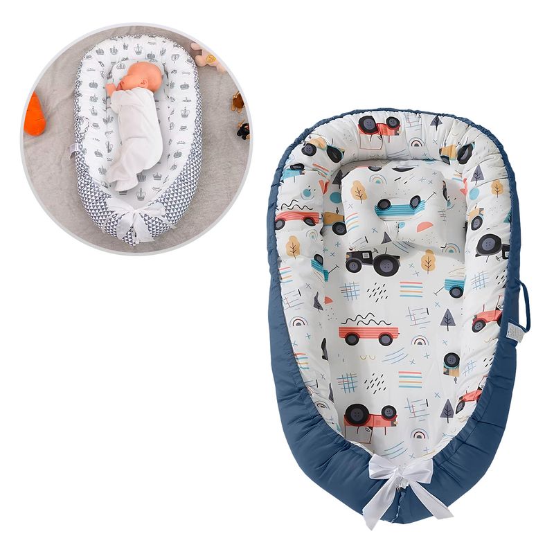 BUYPAL - Colecho Bebes Multifunción Seguro Cómodo y Portátil Carrito